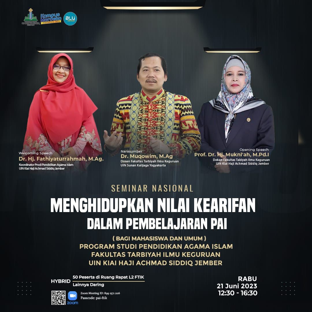 Seminar Nasional Virtual Bagi Mahasiswa dan Umum
